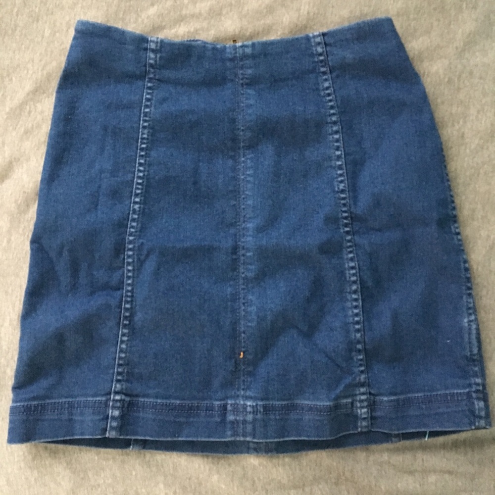 Free people Modern Femme Denim Mini Skirt